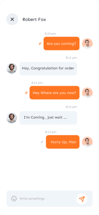 Direct Delivery Driver Chat