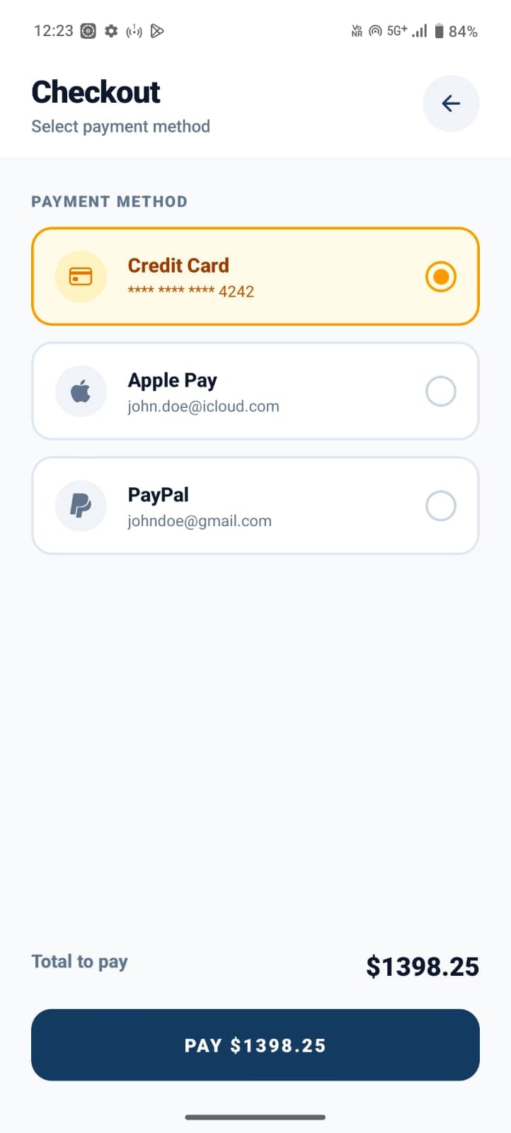 Streamlined Checkout & Payments